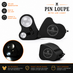 The Pirate’s Eye™ - Pin Loupe with LED Light